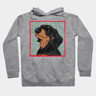 Black and Tan Dachshund Hoodie